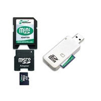 Micro memory MMMICROSD/2GB-2ADAPT-READER